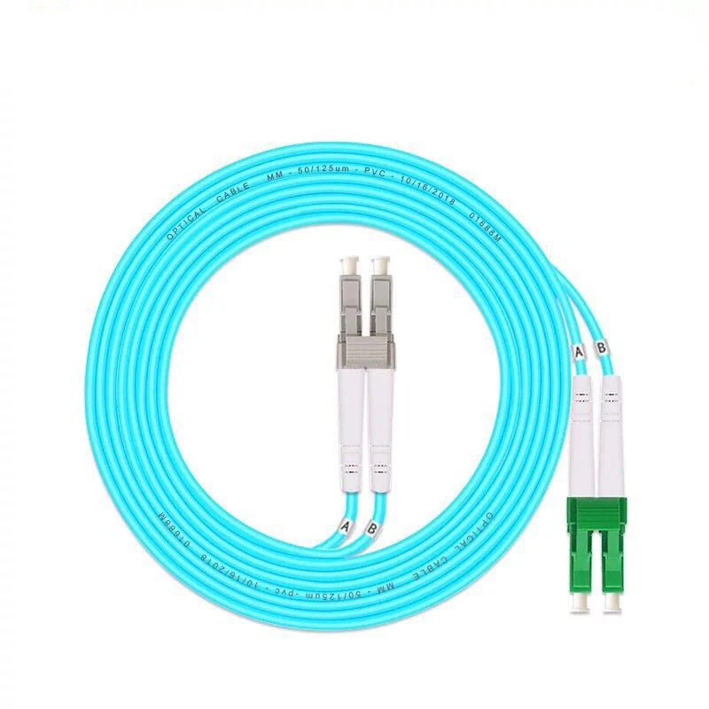 

5pcs/lot OM3 LC/APC-LC/UPC Multi-Mode OM3 Fiber Cable Multimode Duplex Fiber Optical Jumper Patch Cord 3M 5M 10M 15M