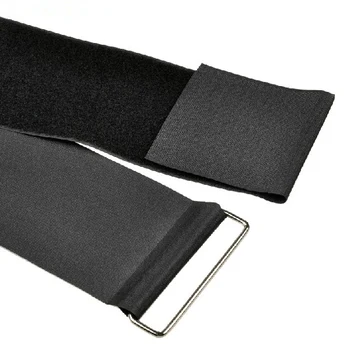 무료 배송 새로운 5 개/몫 5cm x 60cm 매직 테이프 케이블 타이 나일론 스트랩 스테인레스 스틸 버튼 후크 & 루프 테이프 버클