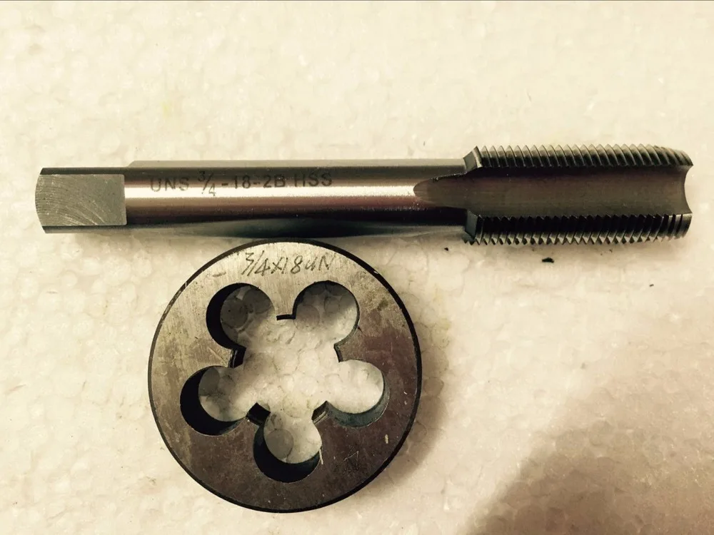 1 SetHSS правая ручка и резьбовой кран 3/4 &quot 10UNC 12UN 14UNS 16UNF 18UNS 20UNEF 24UNS 27UNS 28UN 32UN 36UN|tap