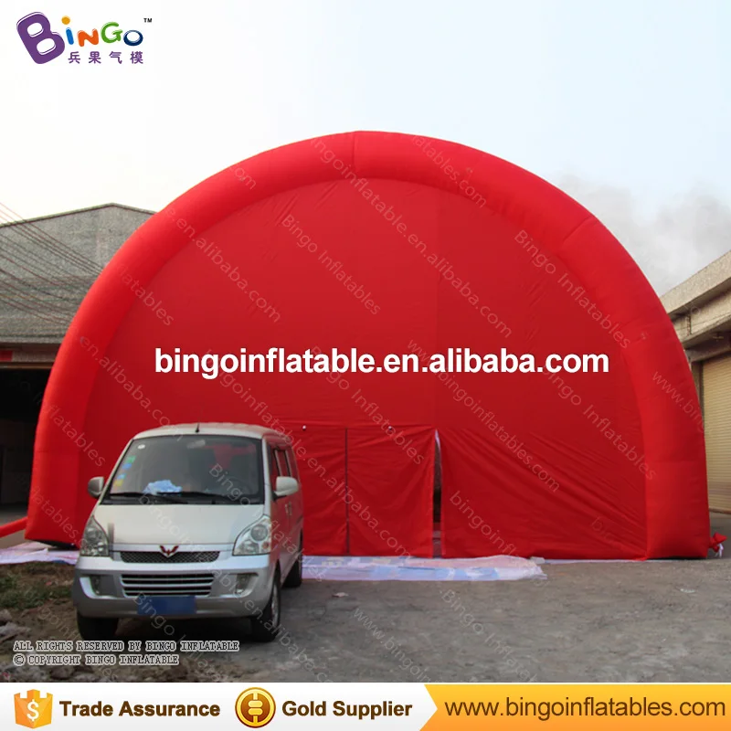  11X6.4X7M Red xgloo event tent inflatable trade show large event tents for sale