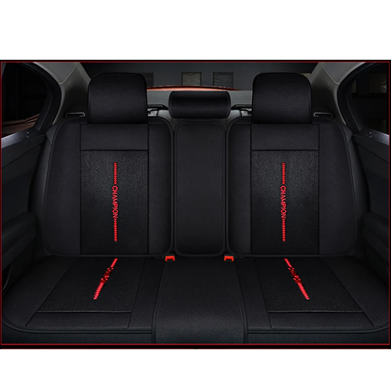 KADULEE Auto FLAX car seat cover For lexus rx 200 rx470 rx 570 peugeot rifter volvo v70 c30 mitsubishi grandis car set covers