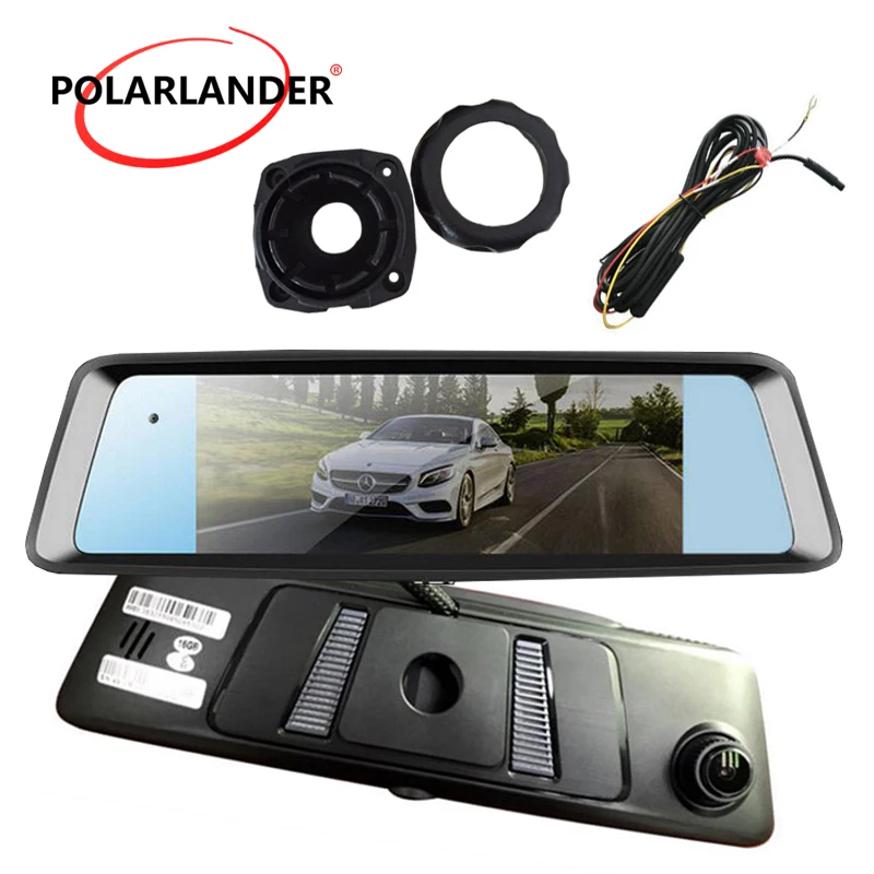 A10 7 &quotDVR зеркало заднего вида MP5/MP4/RMVB FM передача сенсорный экран 4G Android камера