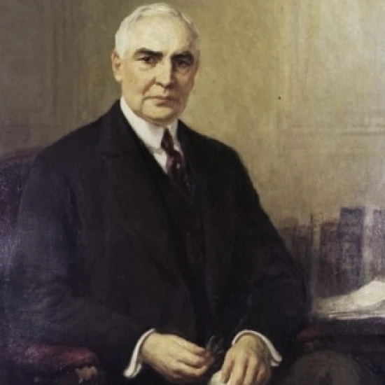 Warren G. Harding (President 1921-1923)  Francis Luis Mora (1874-1940 American) Poster Print (24 x 36)