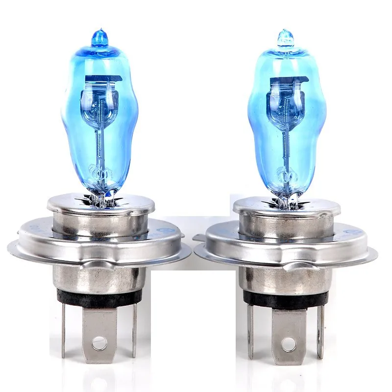 

2x 9003 HB2 H4 12V 100W 6000K HOD Xenon Super White Car Headlight Light Lamp Bulbs Auto Fog Light Bulb Automobile Light Source