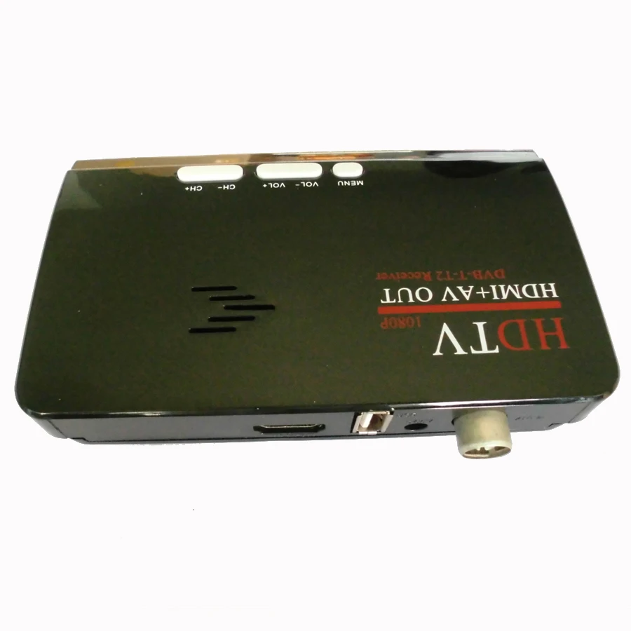 1080P Full HD DVB-T2 DVB-T USB HDMI ТВ приемник Цифровой наземный HDMI/AV CVBS внешний ТВ тюнер конвертер для ЖК-монитора