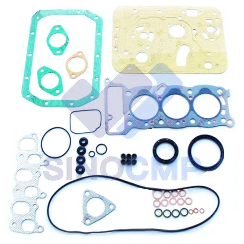 Isuzu 3KC1 PA Engine Gasket Kit For Mini-Excavator and Skid Steer Loader