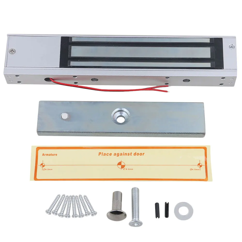

BQLZR Surface Mounted Electromagnetic Lock 617LBs 280kg w/LED for Door Control