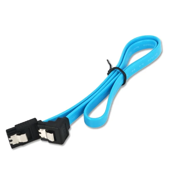 Kebidumei высокоскоростной прямой угол 6 Гбит/с 30 см 50 SATA 3 0 кабель ГБ/сек. III плоский