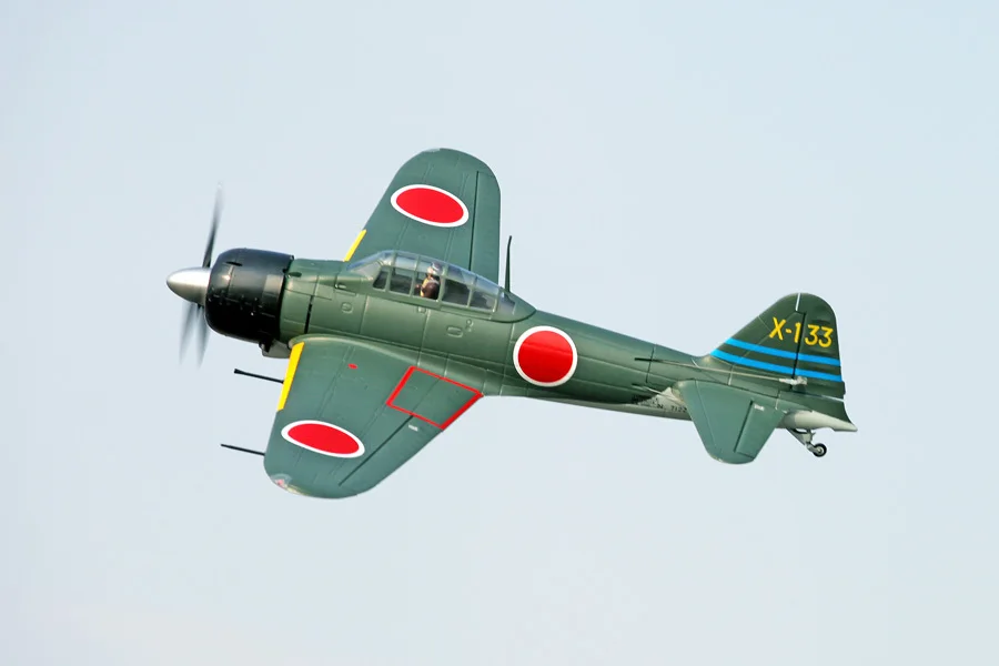 

FMS 1400MM / 1.4M Gaint Warbird Zero Fighter Green Newest version PNP Big Scale RC Model Plane