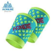 AONIJIE напульсник Быстросохнущий нескользящий напульсник напульсники для бега фитнес спортивные Напульсники для рук теннис баскетбол Защита подходит