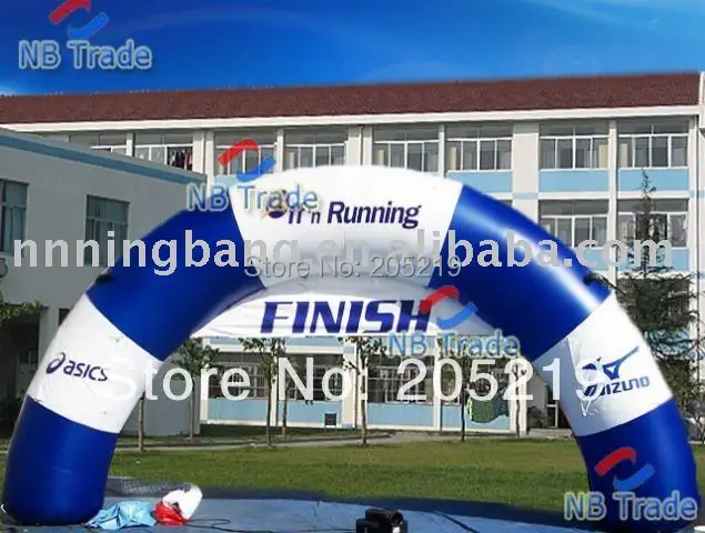 

Hot sale high quality Span 6M*3M Oxford Cloth inflatable finish arch
