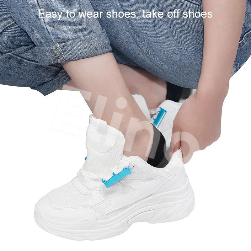 Elino, магнитный шнурок, пряжка, для мужчин и женщин, без завязок, обувь для отдыха, шнурки для кроссовок, повседневная обувь, легко застегиваются на магнитные пряжки