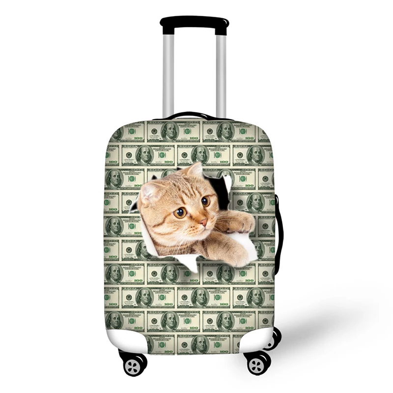 Dollars pet cats and dogs Elastic suitcase protective covers with
