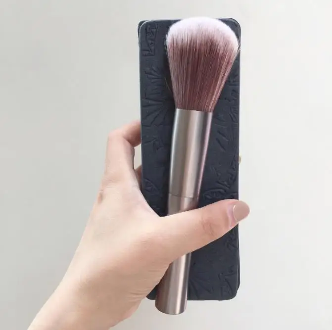 

Lufusean Metal Powder Brush Arist Optical Blending Good Karma Foundation Blush Makeup Tool With Retail Carry Box