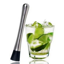 Барный миксер из нержавеющей стали, барная посуда Mojito Muddler, коктейльный, сделай сам, для напитков, фруктов, Muddler, измельченный ледяной коктейль, Muddler, барные инструменты