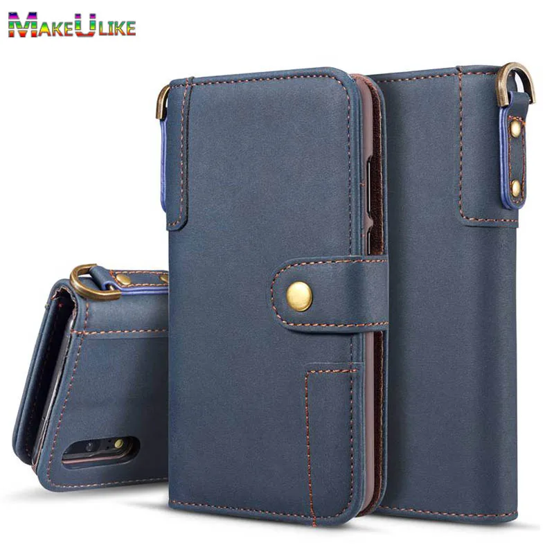 

Strap Wallet Case For Huawei Mate 20 Pro Lite Flip Cover PU Leather Pouch For Huawei P20 Lite Pro Mate20 Phone Bag Case