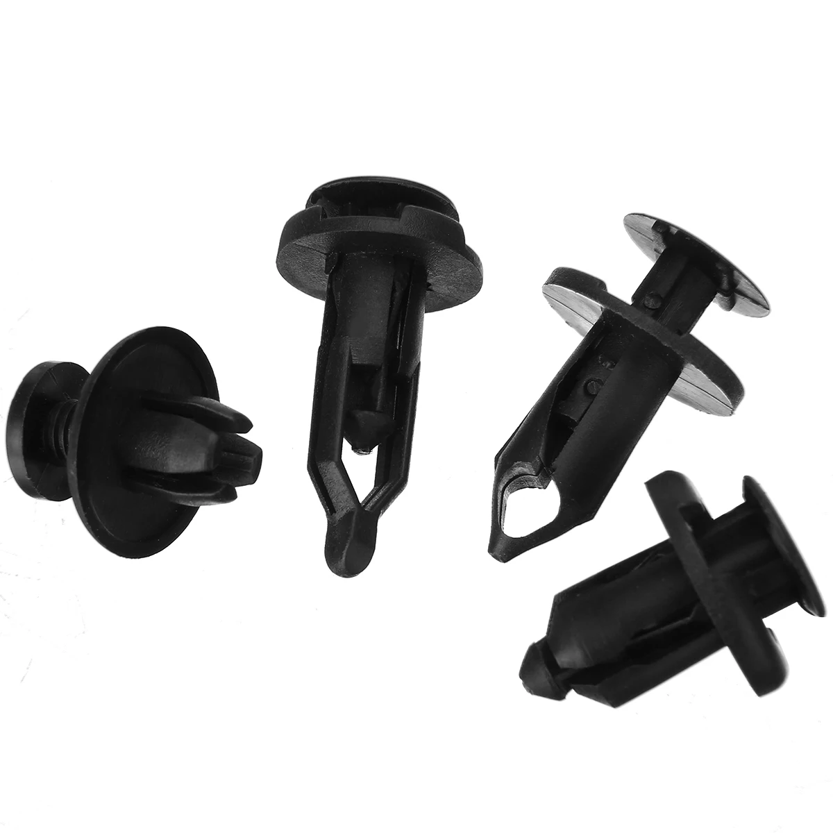 Universal 40Pcs Car Rivet Fastener Clips Plastic Push Pin Rivet Clip Bumper Fender Retainer Fastener Assorted Kit