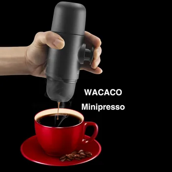 

Travel Portable manual coffee machine Mini hand espresso coffee machine Hand pressure type