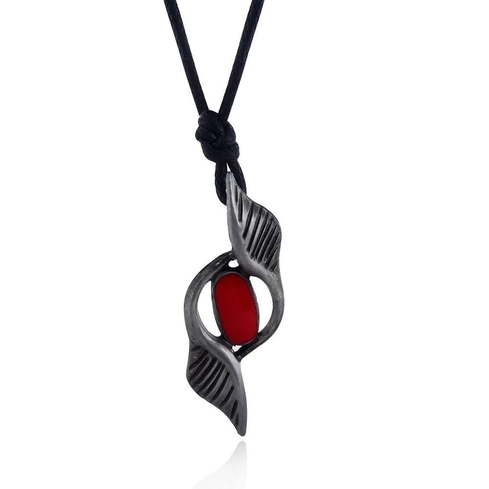 

PS4 Game Devil May Cry Necklace Red Crystal Necklaces Pendants For Men Women Game Jewelry