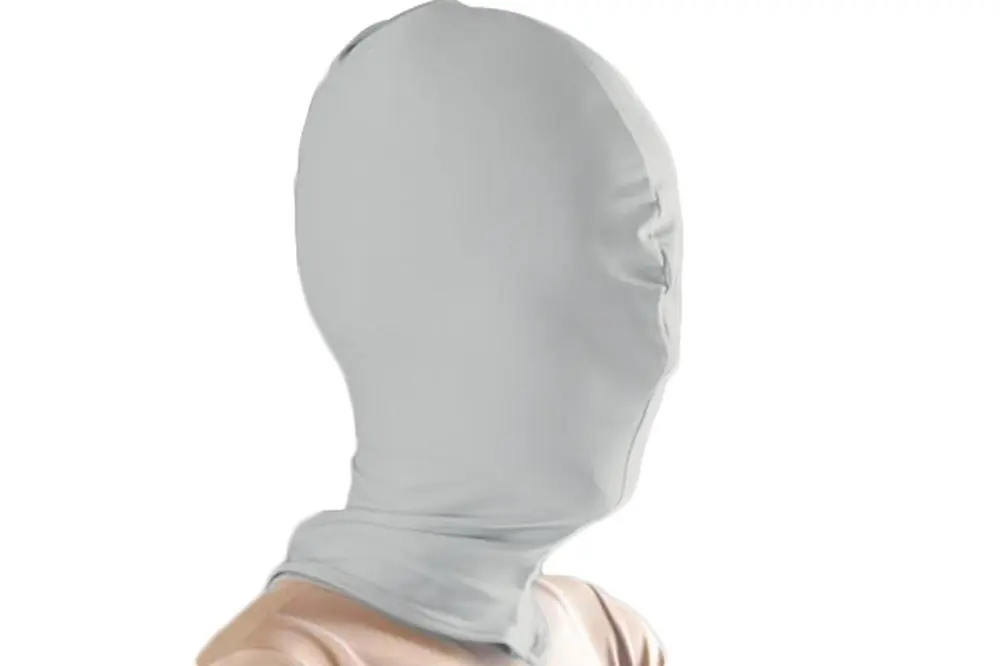 

Free Shipping Lycra Spandex Head Hood Tights Unisex Fetish Black Red White Silver Grey Zentai Mask Hood