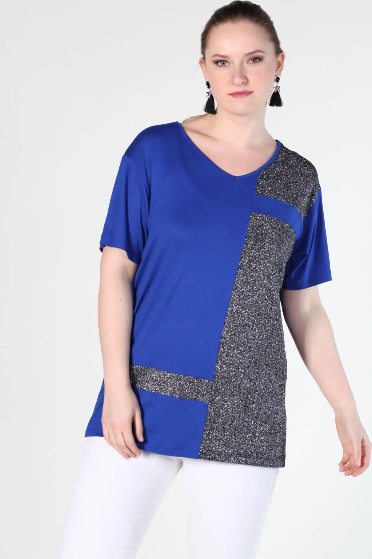 

Sans Textile Women Saks Sim Detaylı Viscose Blouse 65N10525
