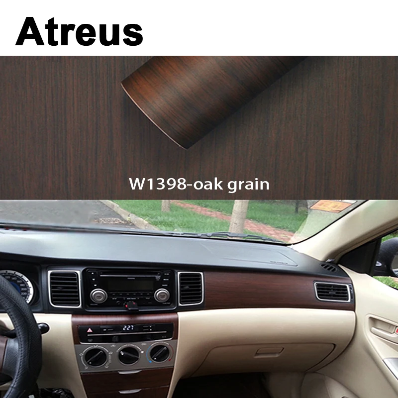 Пленка Atreus 30*100 см премиум класса для украшения салона автомобиля наклейка Lexus Honda