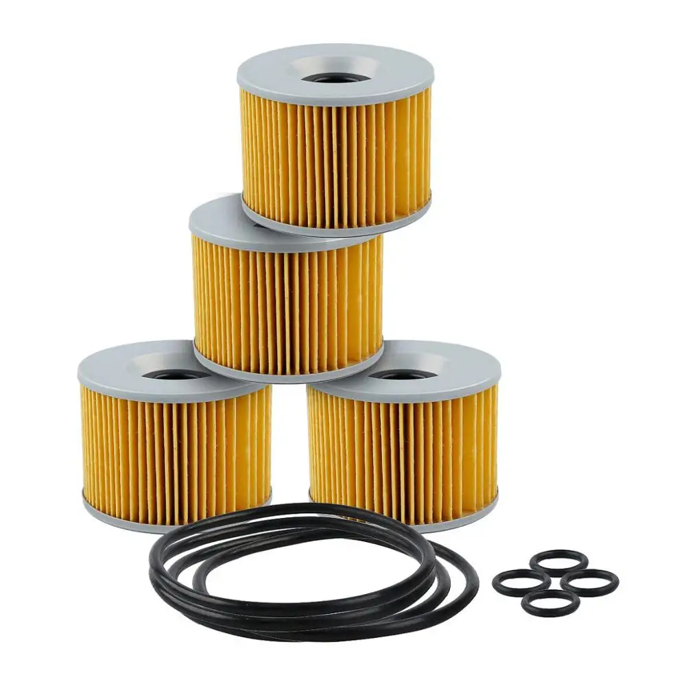 Filtro de Óleo da Motocicleta para Honda Cb750 Cb900 Ex250 Novo 4 x Gl1000 Gl1100 Gl1200