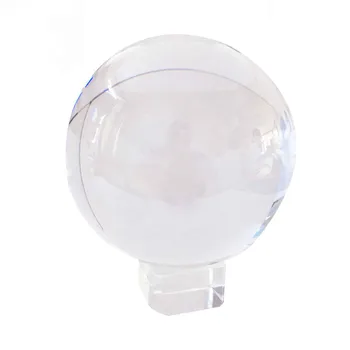 

Clear 60mm 1pcs Crystal Glass Good Sale Balls Crafts Crystal Base Glass Chandelier Balls For Wedding Scene Layout Fashion