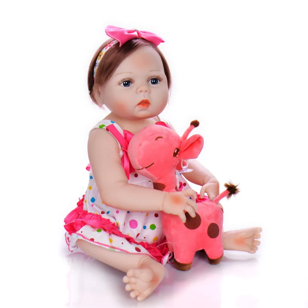 KEIUMI полностью силиконовая виниловая возрожденная менина Boneca волоконные волосы 57 см реалистичные куклы Reborn Baby 23 ''Модные Детские подарок на день рождения Рождество