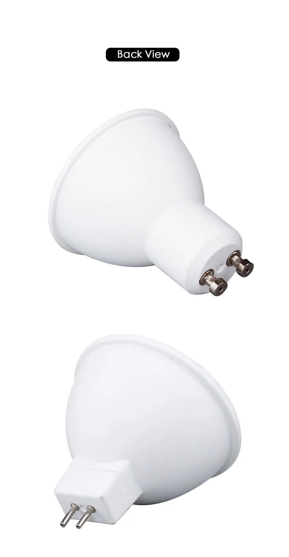 Светодиодный точечный светильник 6 Вт MR16 GU10 SMD 2835 lampara 12 в 110 В 220 В комнатный энергосберегающий настольный домашний декоративный Ампульный диодный светильник