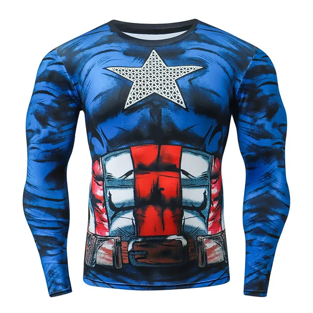 Newest Arrival Spiderman 3D Printed T shirts Men Compression Shirts Comics Tops For Male Cosplay Costume Streetwear Clothing