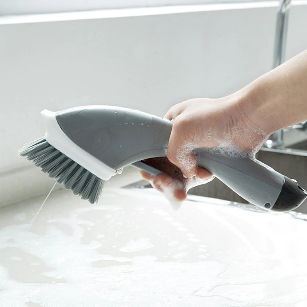 

Creative Practical Household Cleaning Products Multi-Function Adding Liquid Cleaning Brush