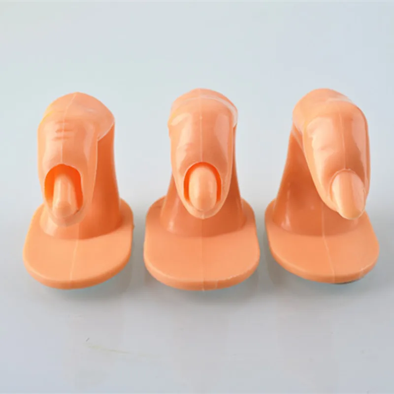1 шт. накладные пальцы с наконечниками дизайн ногтей акриловая модель для практики макияж тренажер ногти маникюрные инструменты Модель A/B/C
