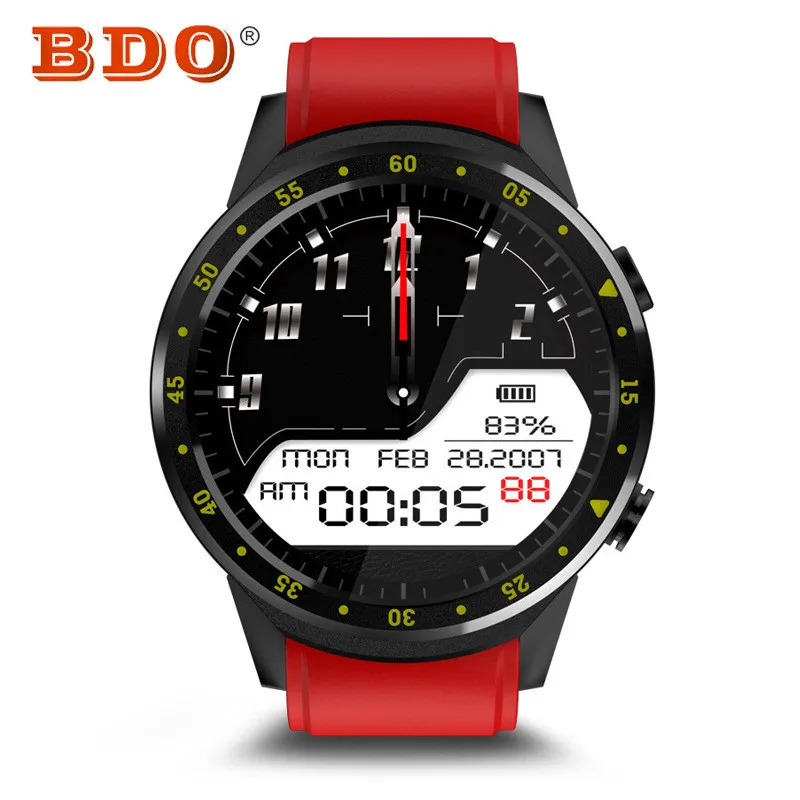 

BDO Bluetooth Smart watch GPS positioning heart rate monitoring altitude air pressure outdoor telephone watch