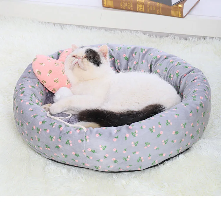 Кошки кровати коврики удобная теплая мягкая кровать для питомца для кошек спальный коврик гнездо питомник подушка для питомца щенок гнездо