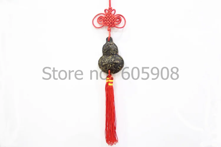

50g 2006yr Calabash Shaped Yunnan Raw Puer Tea Chinese Puer With Chinese Knot Hanging