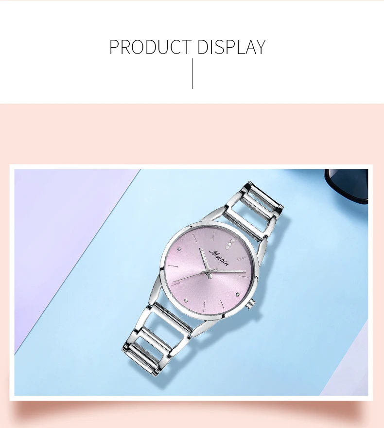 MEIBIN Hot Sale Elegant Women Bracelet Watch Fashion Ladies Quartz Watches Casual Female Wristwatch Montre Femme Gifts 1126