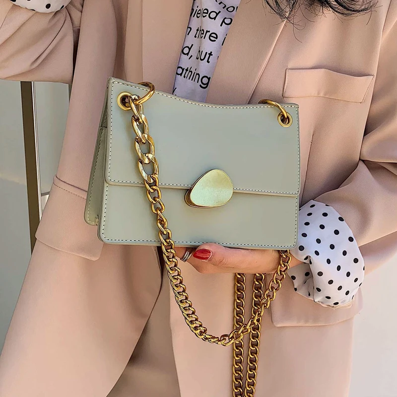 

Bolsas Feminina Real Sale Summer New Small Bag Handbags 2019 Tide Korean Version Of The Messenger Texture Shoulder Chain Square