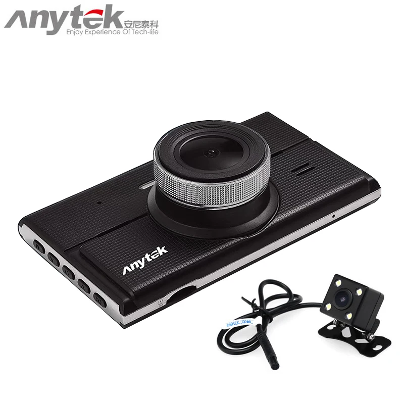 Автомобильный видеорегистратор anytek G68 автомобильная камера novatek 96655 с двойным