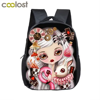 

12 Inch Cartoon Bear / Bunny Kids School Backpack Bag Child Backpacks for Girls Boys Cool Schoolbag Children Mochila Infantil