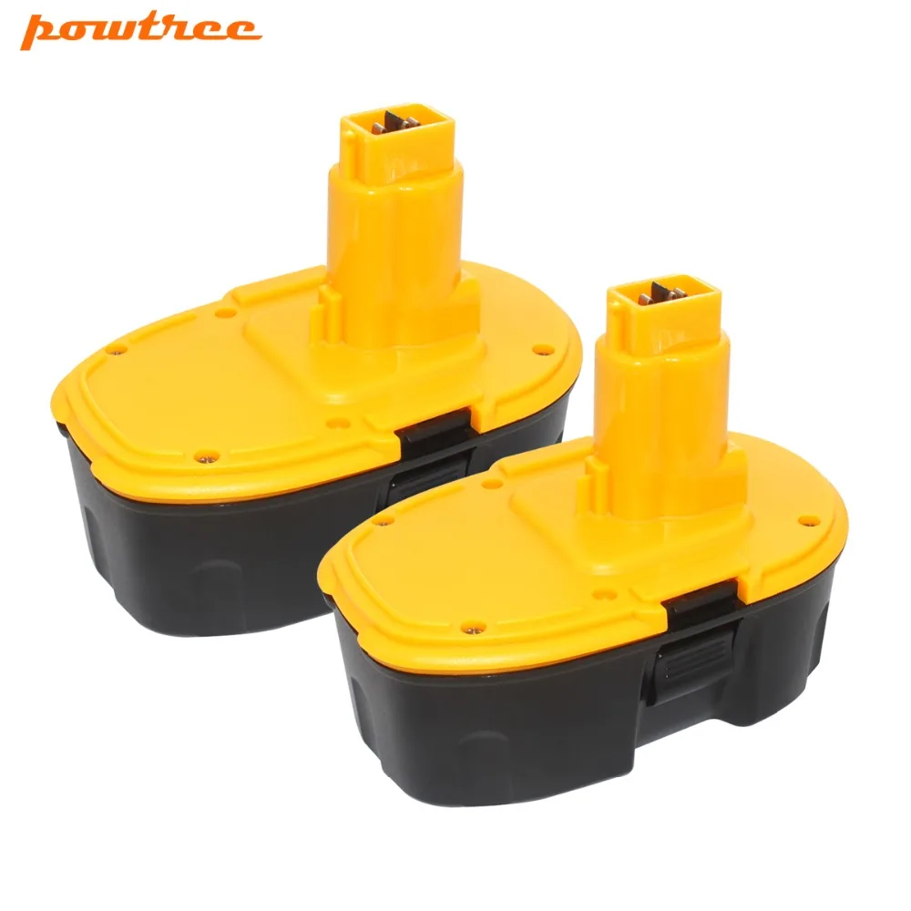 Перезаряжаемая Ni MH батарея Powtree 4000 мАч 18 в DC9096 для Dewalt DE9039 DE9095 DE9096 DC020 DC212 DC212B