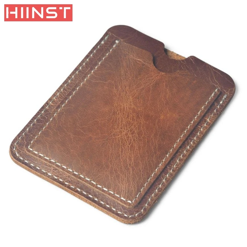 

Brown Card Holder Slim Credit Card pu leather ID Card Holder Case Bag Wallet Holder Comfystyle