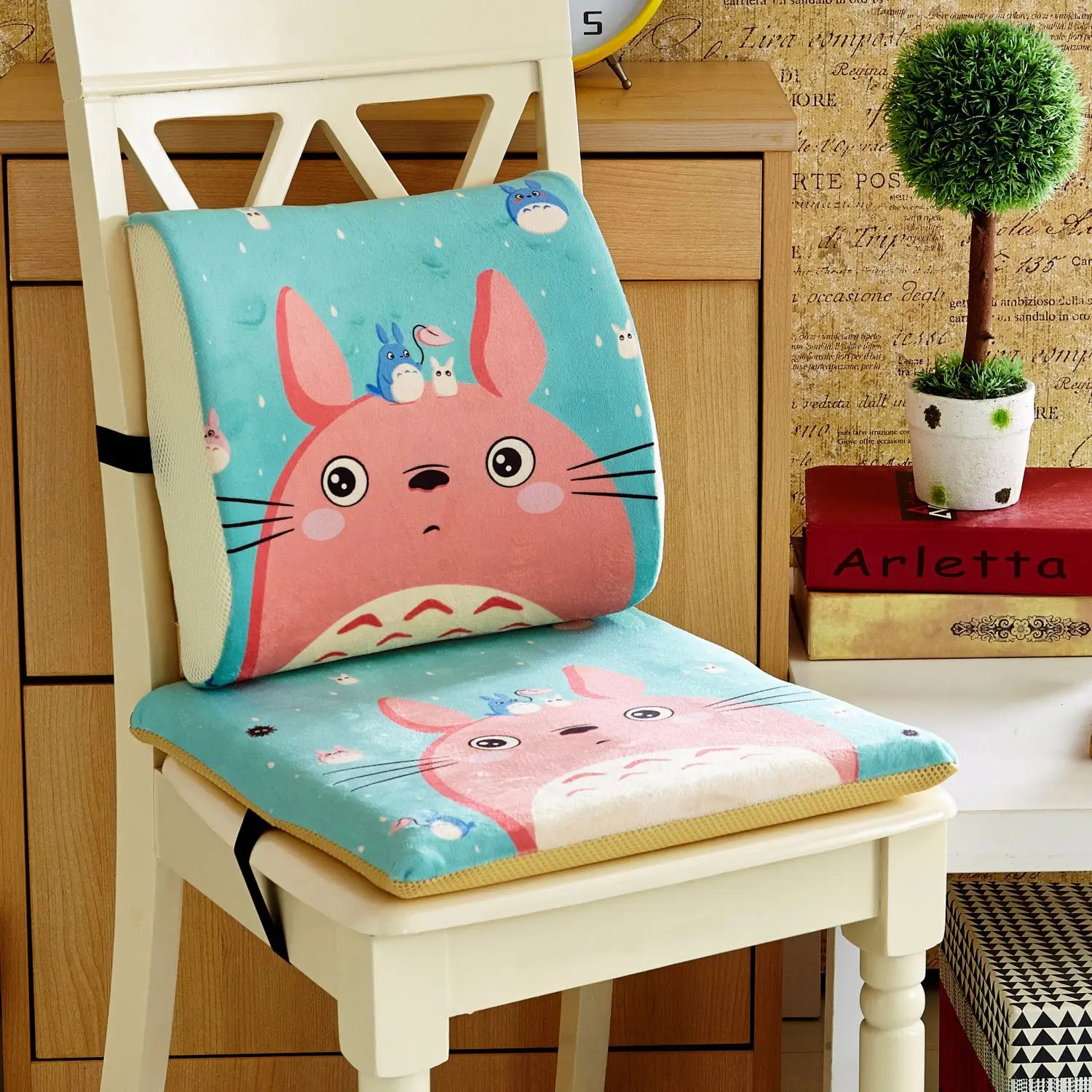 Cartoon Pillow Chair Cushion Memory Cotton Cushion Crystal ...