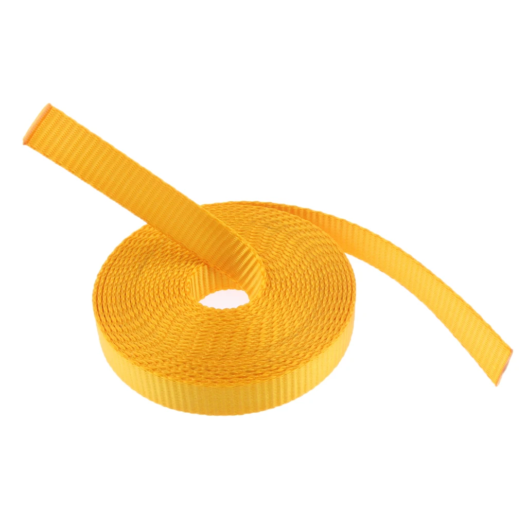 23KN Flat Strap Rope Runner Webbing Sling Belt for Mountaineering Rock Climbing Caving Rappelling Rescue Climbing Flat Strap 