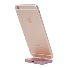 Chargeur de Station d'accueil de Base de chargement en métal de haute qualité chargeur d'amarrage de bureau pour Apple iphone 5 6 6 S 6 Plus 7 8 7 Plus iphone onexs(China)