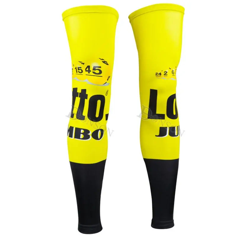 Team Lotto Jumbo Cycling Legwarmers 