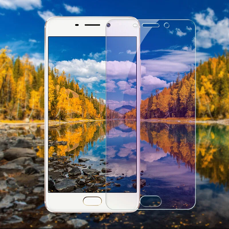 UVR для Meizu M6 M5 M3 Note защита от синего закаленного стекла M6S M5S M5C M3S X8 U10 U20 полное