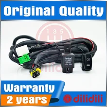 Luce di nebbia Lampade cablaggio per Mitsubishi Outlander Sport ASX Lancer Triton L200 Pick-Up