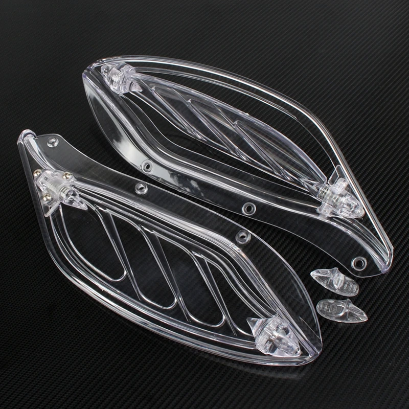 Motorbike Accessories Clear Upper Outer Fairing Side Wings Air