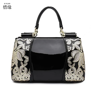 

women leather blue handbags women white/red bags black messenger bags shoulder bag bolsas high quality handbag female pouch